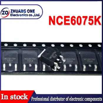 10vnt/daug NCE6075K TO252 NCE6075 Į-252 6075K MOSFET-N 60V 75A