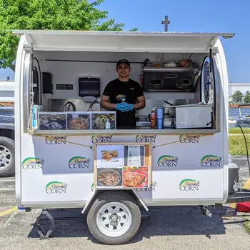 2023 Daugiafunkcinis užkandžių krepšelis gamintojas greito maisto hotdog sunkvežimių maisto priekaba karšto pardavimo