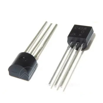50PCS C458 2SC458D In-line Mažos Galios Tranzistorius TO92 NPN 0.1 A/30 V