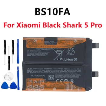 BS10FA Baterija Xiaomi Black Shark 5 Pro Blackshark Repalcement Telefono Baterija + Nemokamas Įrankiai