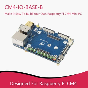 CM4-IO-BASE-B Mini Plėtros Valdybos tinka Aviečių Pi CM4 Skaičiavimo Modulis,Visą versionCase Komplektai, Energijos Tiekimo MUMS/ES