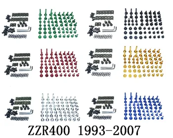 CNC Visiškai Lauktuvės Varžtai Kėbulo Varžtų Veržlių Rinkinys Tinka Kawasaki ZZR400 1993-2007