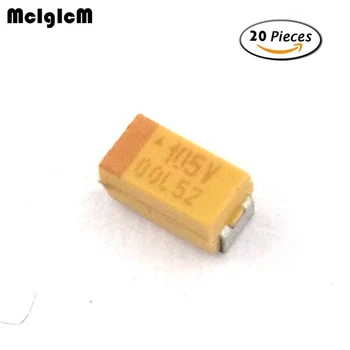 MCIGICM 20pcs A 3216 1uF 35V SMD tantalo kondensatorių