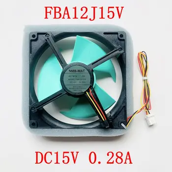 MOOEL FBA12J15V DC15V 0.28 A, Panasonic, Sharp šaldytuvas ventiliatoriaus variklio dalys
