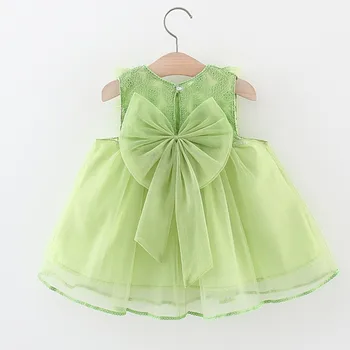Naujagimis Baby Girl Dress Drabužius Kūdikiams 1-ojo Gimtadienio Mados Suknelės Rankovių Princesė Suknelė Mergaitėms Kūdikių Drabužiai.