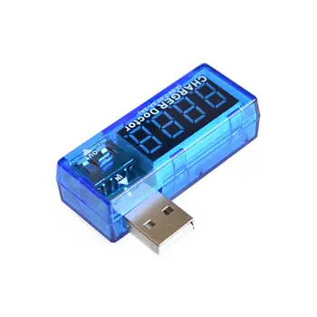 Nemokamas Pristatymas Skaitmeninis USB Mobiliojo Energijos įkrovimo srovė Testeris, Matuoklis Mini USB įkroviklis gydytojas voltmeter ammeter