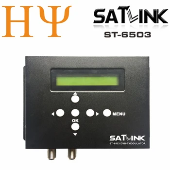 Originalus Satlink ST-6503 DVB-T Moduliatorius Maršruto DVB-T moduliatorius AV Maršrutizatorius DM Moduliatorius DVB-T AV HD Skaitmeninis RF Moduliatoriaus