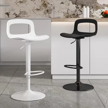 Prabangos Didelės Virtuvės Kėdės Priėmimo Dizaineris Nordicmetal Didelės Virtuvės Kėdės Modernus Dizainas Bistro Bancos De Baro Baldai HY