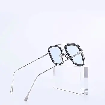 naujas mados metalo aikštė akiniai nuo saulės moterims, vyrams 2023 Aukštos kokybės tendencijos produkto negabaritinių vairavimo atspalvių šviesą oculos de sol