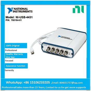 NI USB-4431 780164-01, 198755A-01L Penkių Kanalų Dinaminių Signalų Įsigijimo Modulis