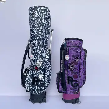 PG Golfo Krepšys moterims nešiojamų golfo Standartinis Kamuolys krepšyje Ratinių Krepšelį Bag