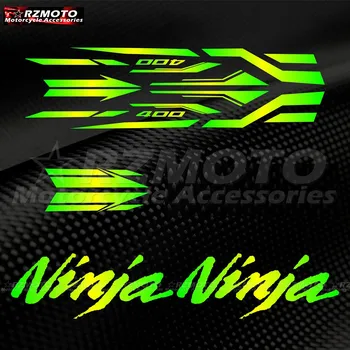 Už Kawasaki NINJA400 Ninja 400 ZX-4R 2018 m. 2019 m. 2020 m. 2023 Ninja Motociklų Dalys Lauktuvės Lipdukas, Pilnas Automobilių Lipdukas Rinkinys